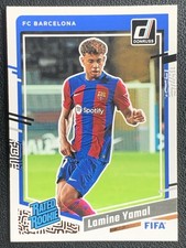 Lamine Yamal 2023-24 Panini Donruss FIFA Rated Rookie Base RC #177 -11p