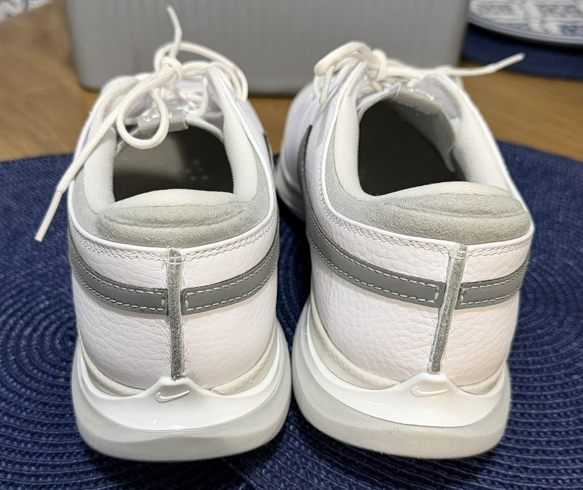 NEW Nike Air Zoom Victory Tour 3 Golf Shoes DV6798-100 Size 8 White Gray Nike Air Zoom Victory Tour 3 Golf Shoes White Smoke Grey  main image 4