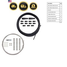 Universal Throttle Cable Repair Kit Build Your Own Throttle Cable Kit Diy T... Universal Throttle Cable Repair Kit Build Your Own Throttle Cable Kit Diy T...