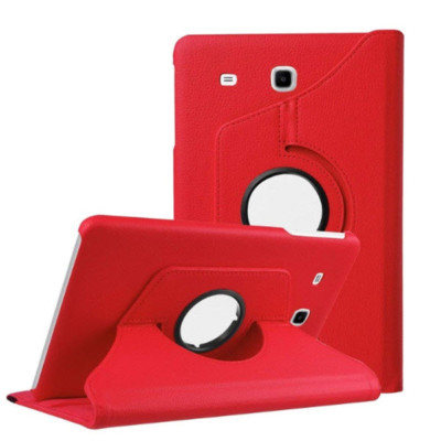 Tablet Tasche für Samsung Galaxy Tab E 9.6 Zoll SM-T560 T565 Hülle Etui Case ROT