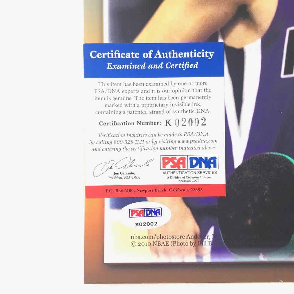 Foto firmada por Russell Westbrook 16x20 PSA/DNA Oklahoma City Thunder autografiada Foto 3 de 3