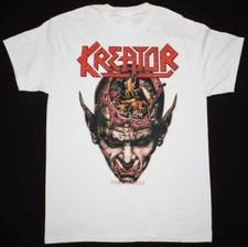 Coma of Souls Tour Concert Kreator Shirt Short Sleeve White Unisex S-4XL 1B0146