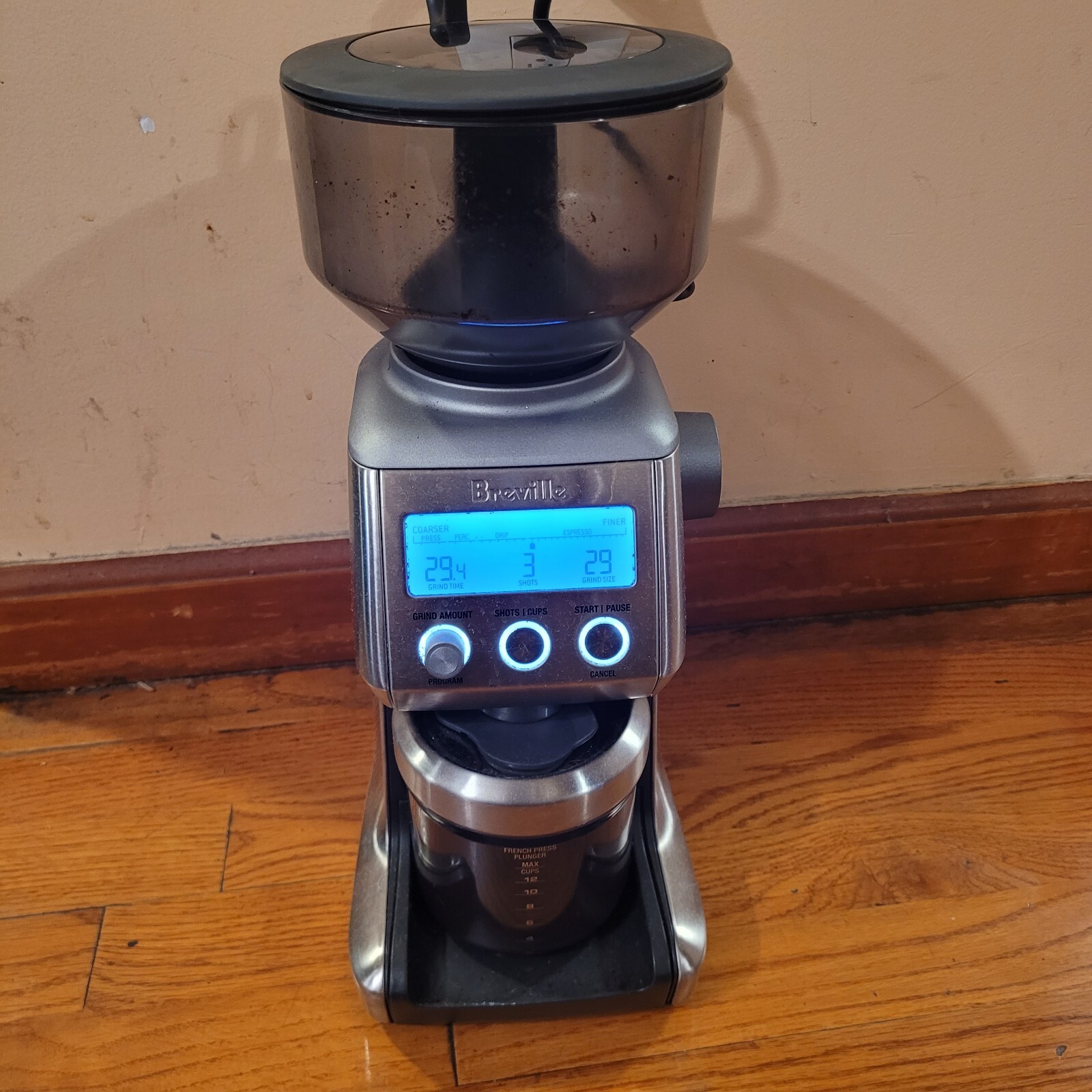 Breville BCG820BSSXL Smart Coffee Bean Grinder Stainless Steel FREE