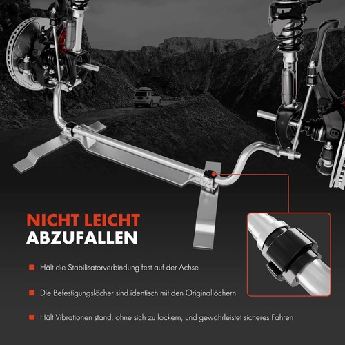 Stabilisateur Essieu Avec Mère pour Jeep Wrangler III JK 2.8-3.8 52059971AC - Photo 4/8