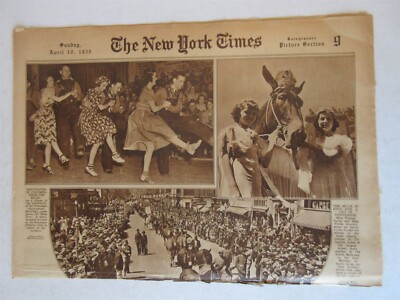 New York Times Apr 10 1938 US Steel declares dividend Masters Golf Henry Pickard