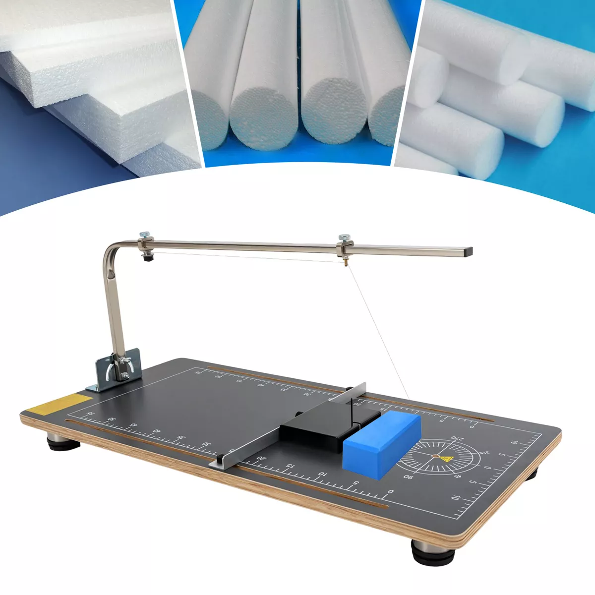 Wooden Hot Wire Foam Cutter Foam Cutting Machine Heating Wire Cutting Table  ~