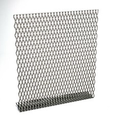 Edelstahl Streckmetall Rautengitter Maschenweite 28mm x 10mm Blechstärke 1,5mm