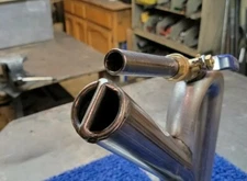 2" Stainless with Bar Classifier H&B Mining CoDry-lander Blaster suction nozzle 