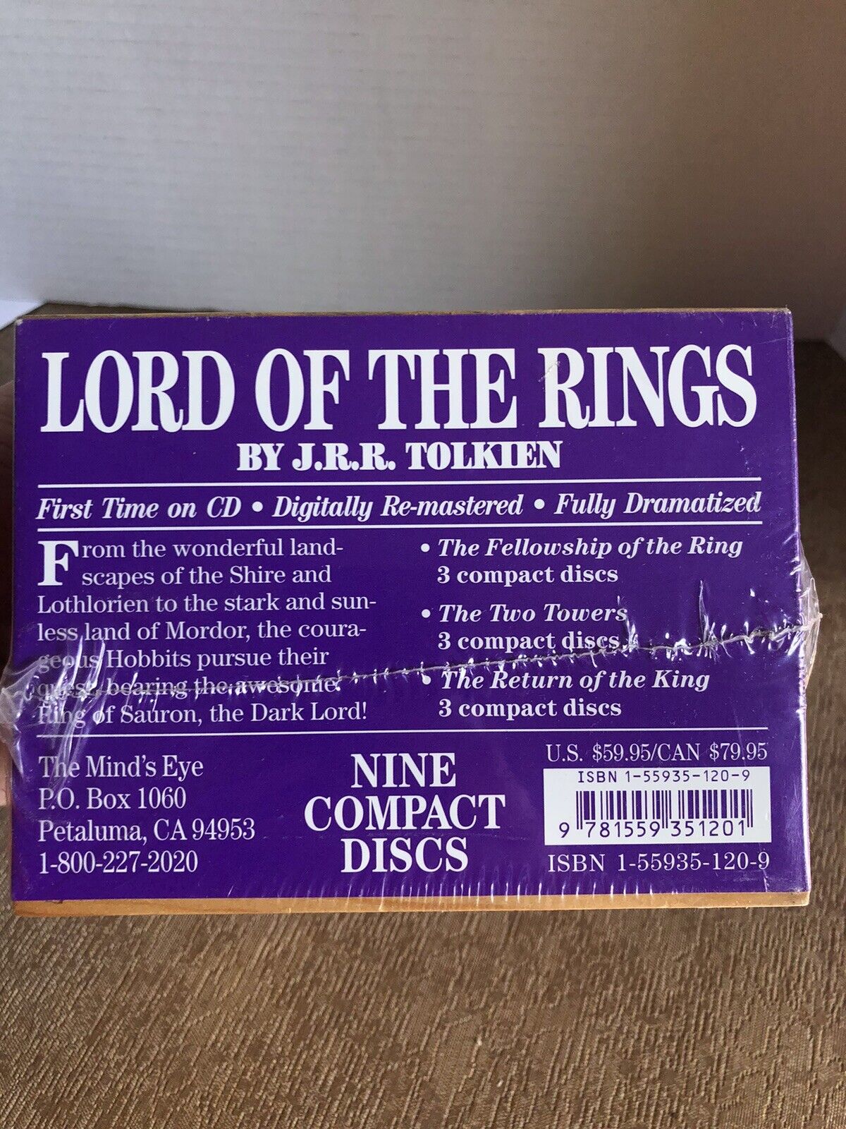 The Lord of the Rings: The Fellowship of the Ring (Dramatised) by