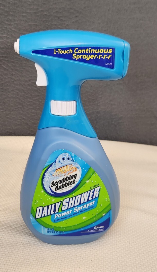 (1) Scrubbing Bubbles Daily Shower Power Sprayer Cleaner Discontinued