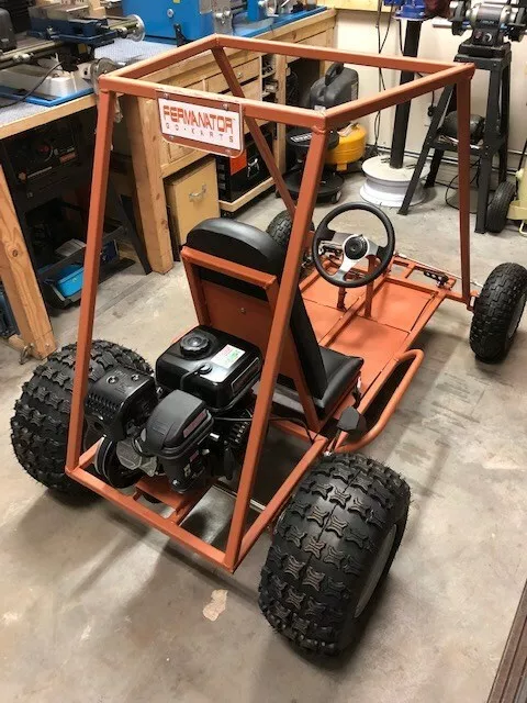 New Custom Built Go-Kart For Sale: Burnt Orange, 6 1/2 HP, One