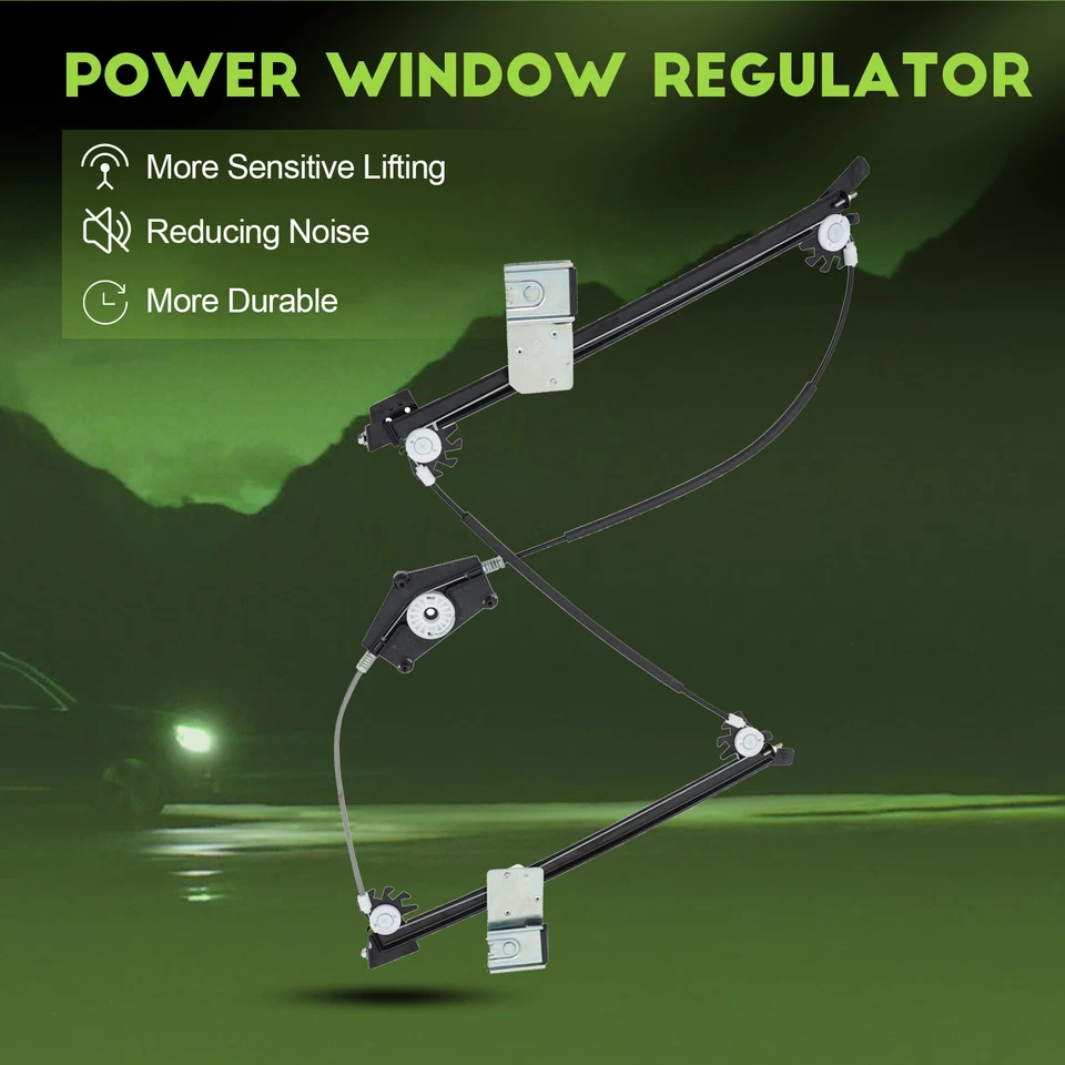 Para Porsche 911 Cayman 2006-11 delantero derecho sin motor regulador de ventana eléctrica Foto 3 de 4