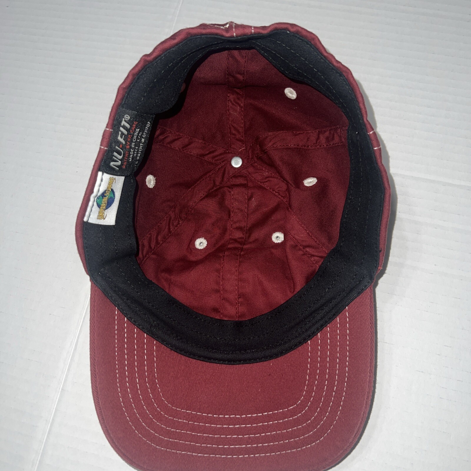 Universal Studios Hat Baseball Cap Red Maroon Siz… - image 6