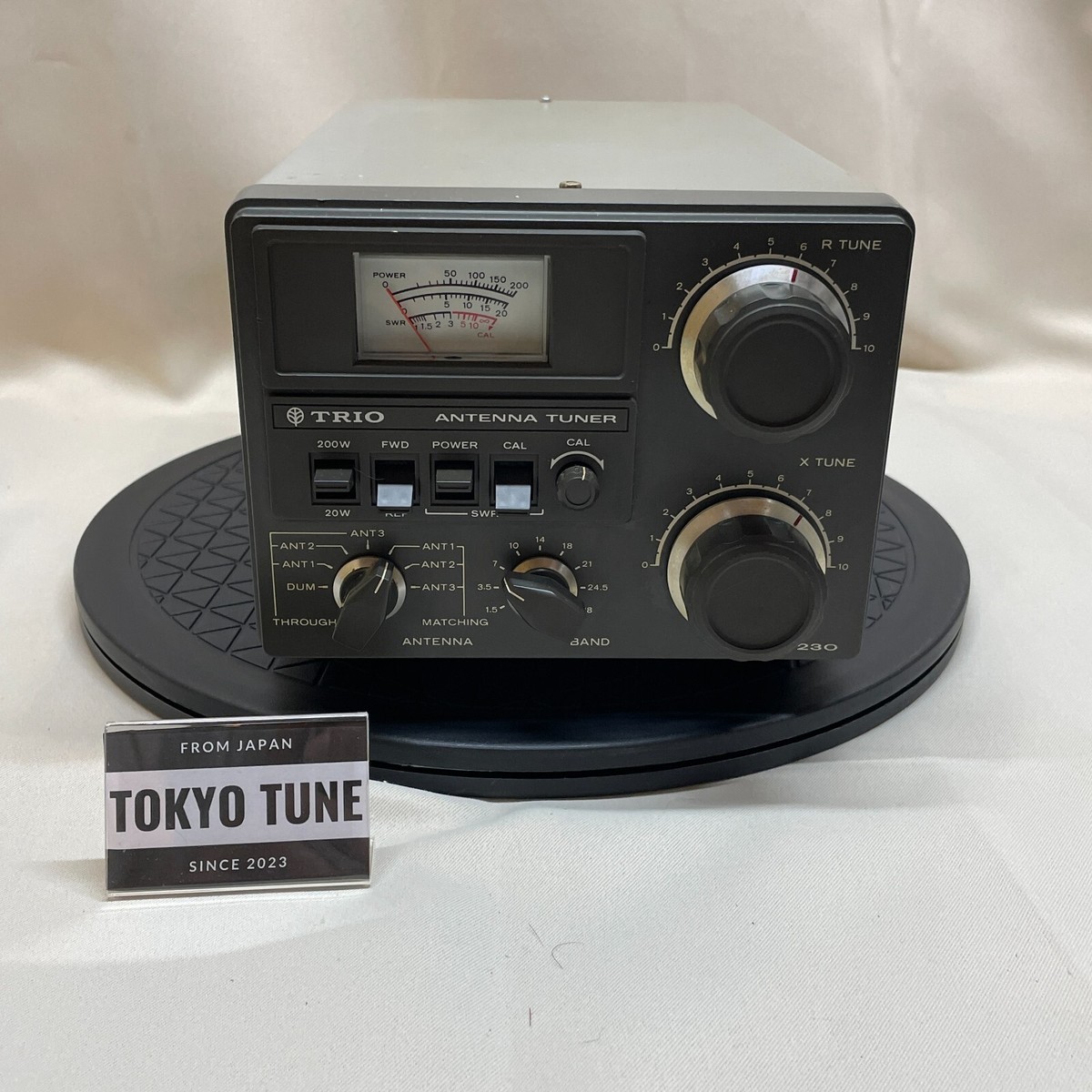TRIO トリオ AT-230 アンテナチューナー 引き寄せ TRIO トリオ AT-230 アンテナチューナー 引き寄せ
