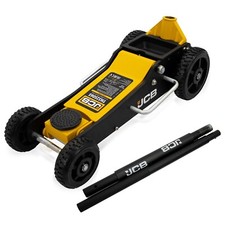 Image of JCB Trolley Jack 2.5 Tonne Off Road SUV Double-Pump Lifting Car Van Garage Tool
