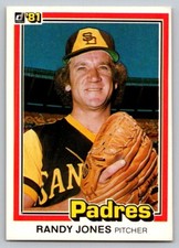 1981 Donruss - #122 Randy Jones