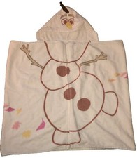 FROZEN Hooded Bath Towel OLAF Childs Kid Beach Snowman Ocean Kids Play Kids
