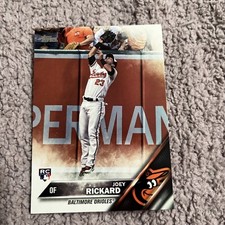 2016 Topps Update Joey Rickard US105 Baltimore Orioles Rookie