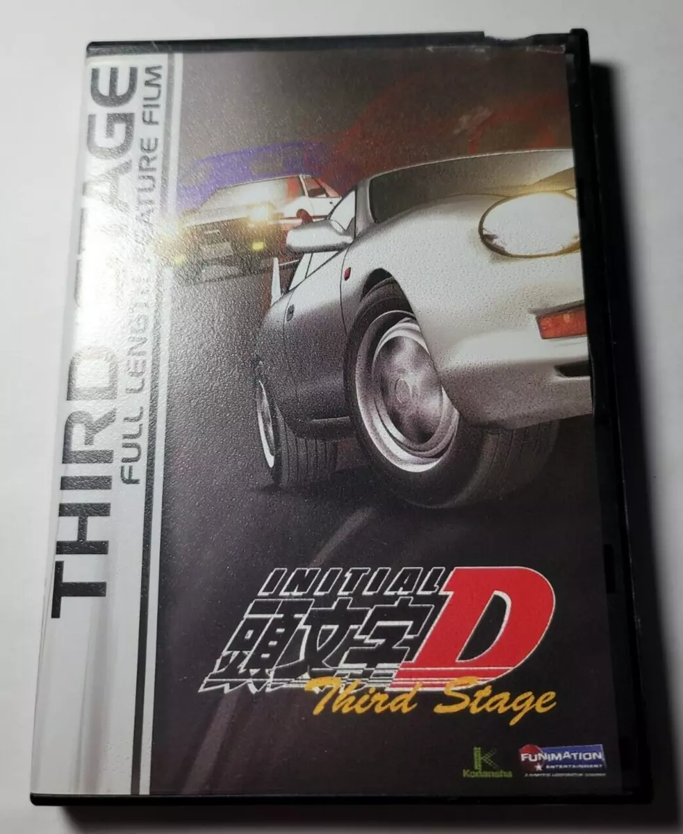 Initial D Stage Series Complete Blu-ray Anime Limited BOX First - Final  Stage