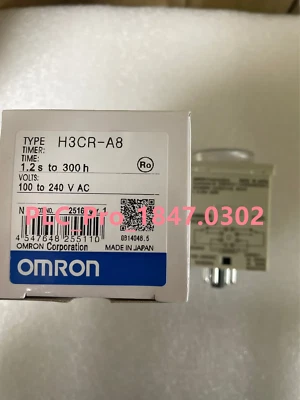 H3CRA8 1PCS Brand New OMRON Timer H3CR-A8 100-240VAC Fast delivery