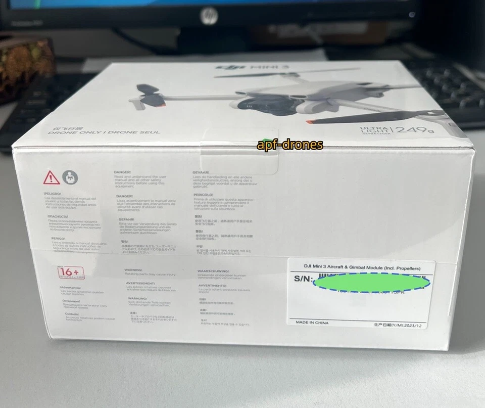 DJI Mini 3 Drone - No Battery/No Remote Controller/No Charger - Image 2 of 4