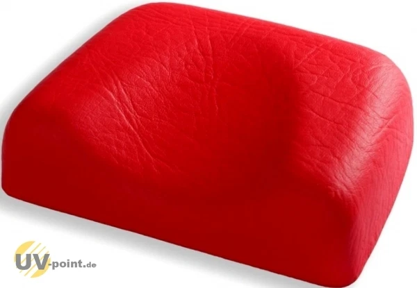 MARKENLOS SOLARIUM KOPFSTÜTZE bzw SONNENBANK NACKENSTÜTZE KOPFPOLSTER - rot