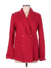 Leith Women Red Blazer M