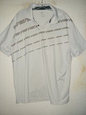 Very pale grey Nike Golf Large Dri-Fit Golf/Polo Shirt Pre-owned.