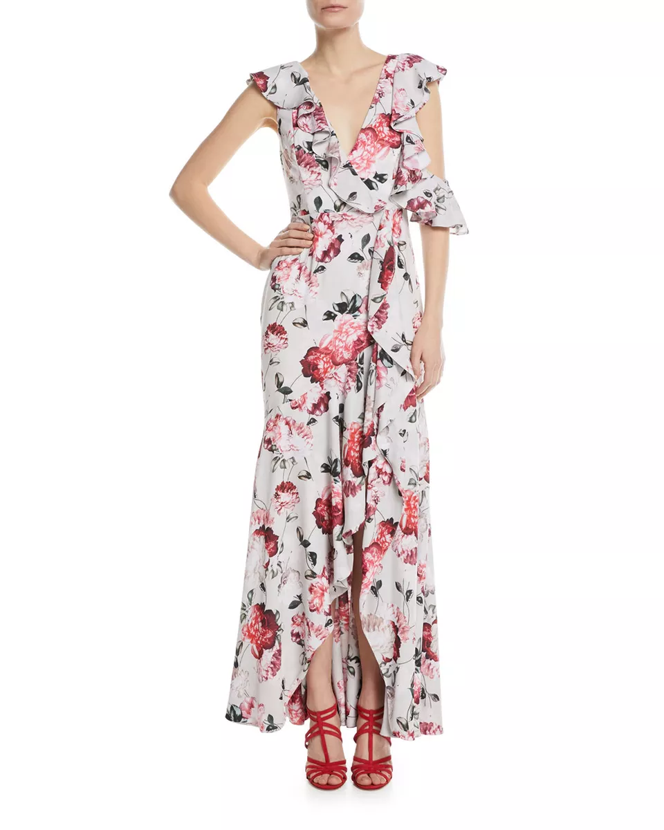 Fame and partners floral dress cheap