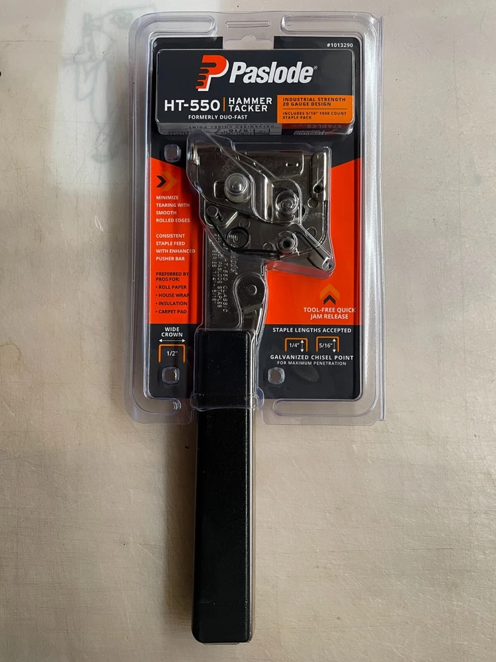 Paslode Duofast HT-550 Classic Hammertacker Tacker NEU SCHNELLER VERSAND - Bild 1 von 1
