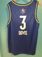Los Angeles Lakers Anthony Davis Jersey NBA All Star Game Men’s 2XL Size 56 Blue