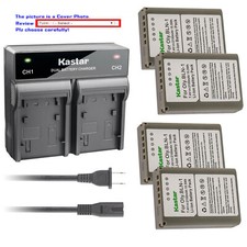 Kastar Battery AC Rapid Charger for Olympus BLN-1 BLN1 Olympus OM-D E-M1 Camera