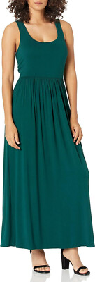 Amazon Essentials Women's Tank Waisted Maxi Dress (Available in Plus Size) Amazon Essentials Women's Tank Waisted Maxi Dress (Available in Plus Size)