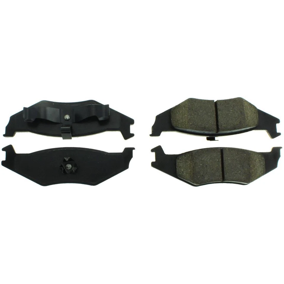 Juego de 1 pastillas de freno traseras metálicas centradas para Chrysler Phantom 1987-1990 Foto 4 de 4