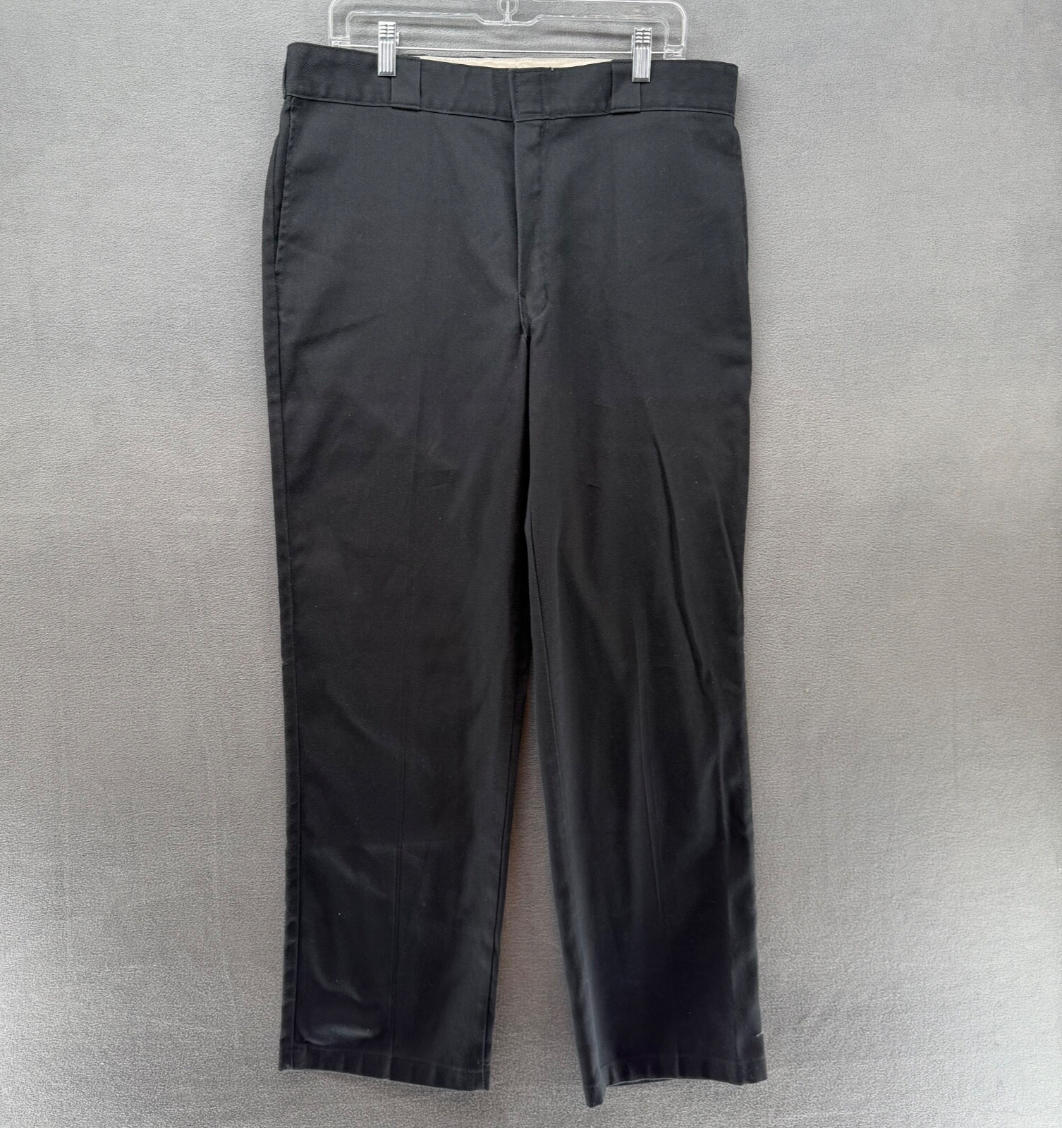 Dickies 874 Original Fit Work Pants Mens 36x32 Blue Durable Uniform Wear  