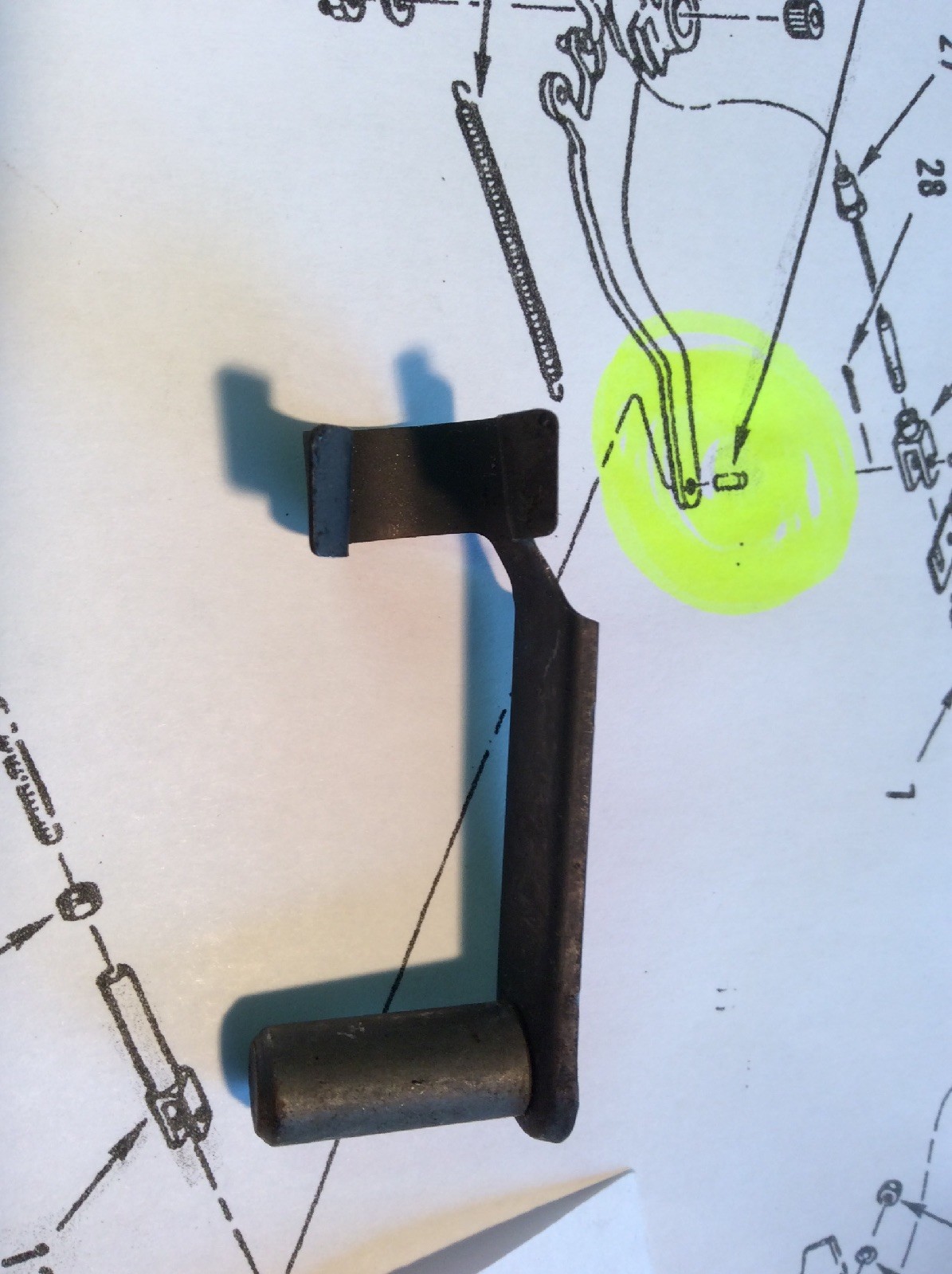 918001008001 SEE Parking Brake Clevis Lock Pin 5315012422906 eBay