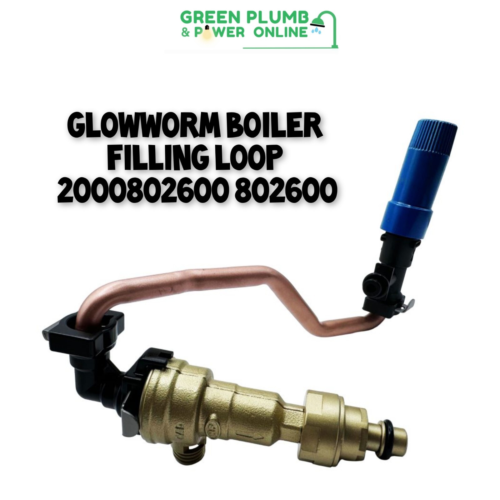Glowworm Ci & CXi 24 30 35 38 Filling Loop 2000802600 802600 Genuine Part