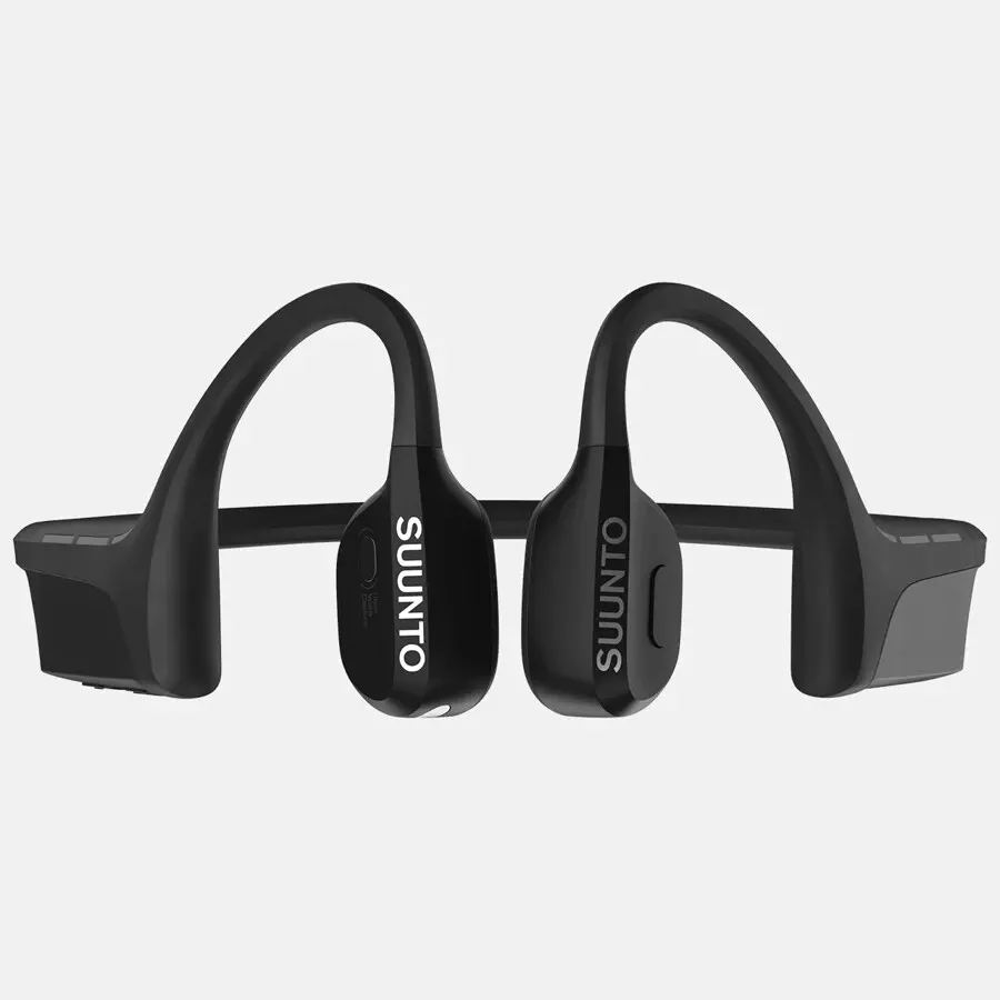 Suunto Wing Open-Ear Bone Conduction Headphone Black with Suunto Wing Open-Ear Bone Conduction Headphone Black with