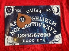 Wooden Ouija Board Game  & Planchette Instructions 