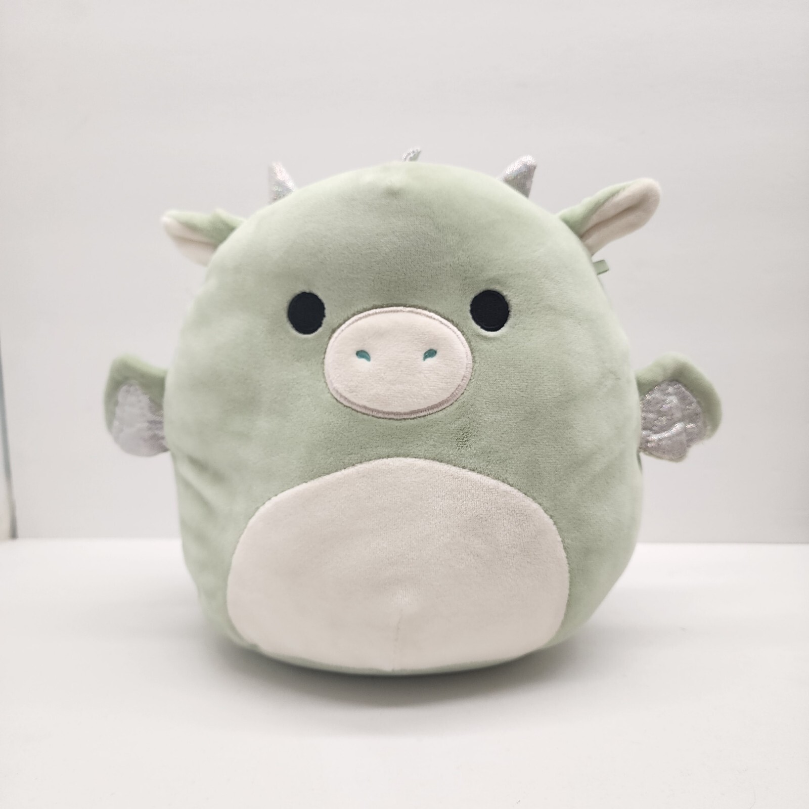 Squishmallow Drew the Dragon 8 inch Plush Toy Stuffed Animal - Mint Green