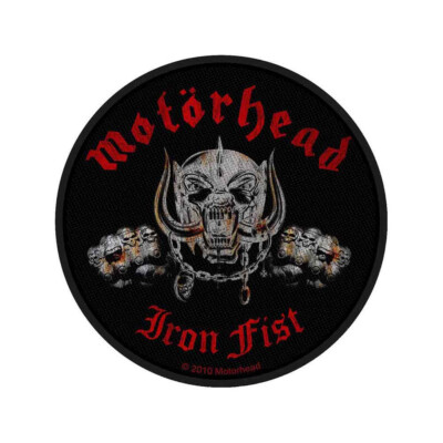 MOTÖRHEAD - Iron Fist/Skull Aufnäher Patch OFFICIAL MERCHANDISE