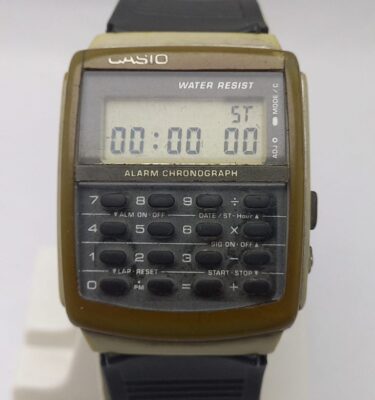 Casio Calculator 437 CA-506 Alarm Chronograph Vintage Digital 
