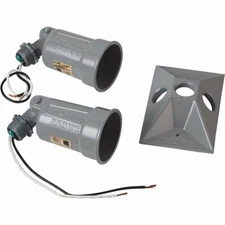 Bell GRAY Weatherproof Outdoor Lampholder With Cover - 5621-5/502480