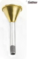 Traditions Brass and Aluminum Black Power Flask Funnel    # A1298   New!