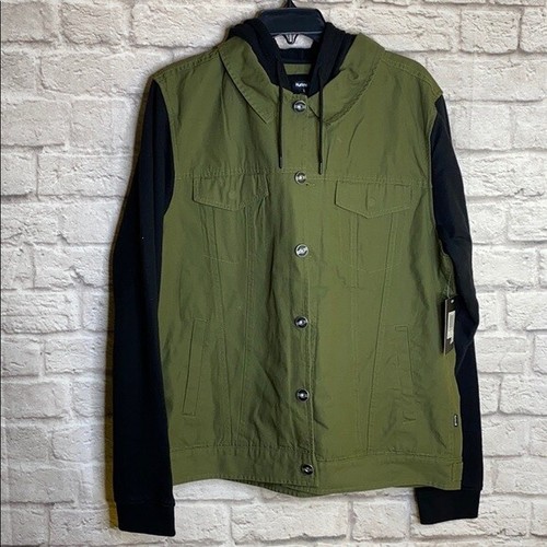 Hurley Timber Trucker Jacket Button 