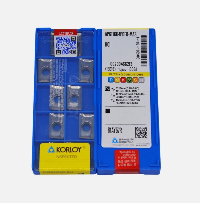 10pcs APKT1604PDFR MA3 H01 Milling Carbide Inserts Blades For Aluminum APKT1604PDFR G2 H01 High quality APKT1604 MA H01 - 1420