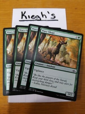 Mtg Wary Okapi x4