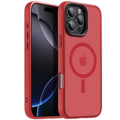 Yzoiko Strong Magnetic for iPhone 16 Pro Max 16 Max(6.9''), B4-Red 