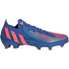 ADIDAS PREDATOR EDGE.1 LOW FG CLEATS  BLUE/ORANGE MENS SIZE 10.5 ONLY H02954