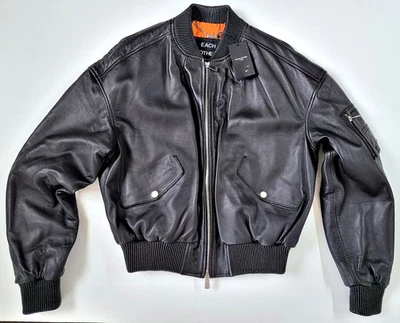 Jacke Lederjacke EACH x OTHER Bomberjacke aus Lammleder – Unisex – NEU Größe 38 - Bild 1 von 4